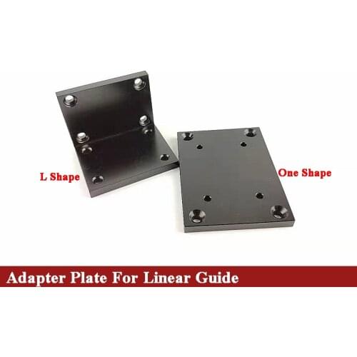 Free Shipping Adapter Plate Connected Board For Linear Guide Motion Module Rail Table CNC 3D Printer