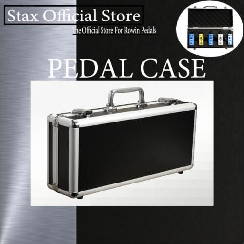 Rowin Guitar Pedal Board Capable for 5 Mini Pedals with Power supply