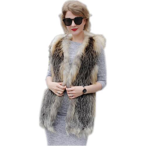 HARPPIHOP Women's Fur Vests