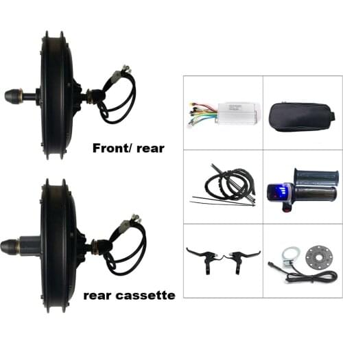 20-29inch 700C 48V MTB electric bike kit 500W 1000W 1500W hub motor wheel driving ebike conversion kit with LED display throttle