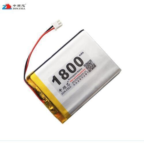 In 1800mAh 415068 3.7V lithium polymer battery 405070 flash shoe GPS mobile phone reading machine Rechargeable Li-ion Cell