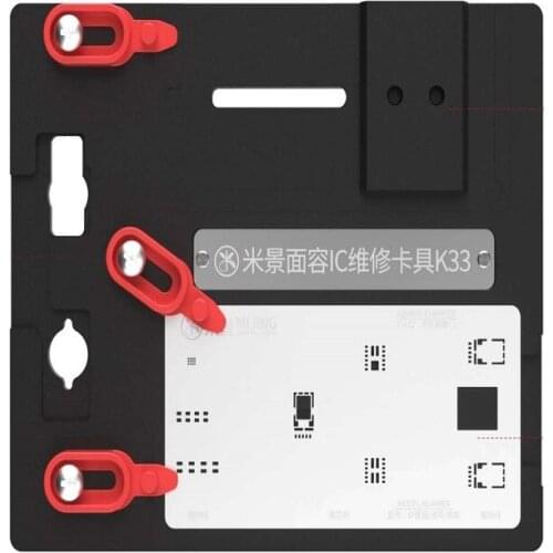 MasterXu Mijing K33 Dot Matrix Projector Repair Jig With Stencil For iPhone X XS XS Max 11 12 Pro Max Face ID Repair Tool