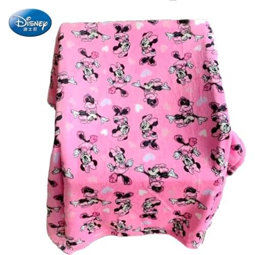 Cute Minnie Blanket Disney Mickey Mouse Frozen Princess Children Kids Boys Girls Gift Throw Flat Sheet Blanket Car Decorations