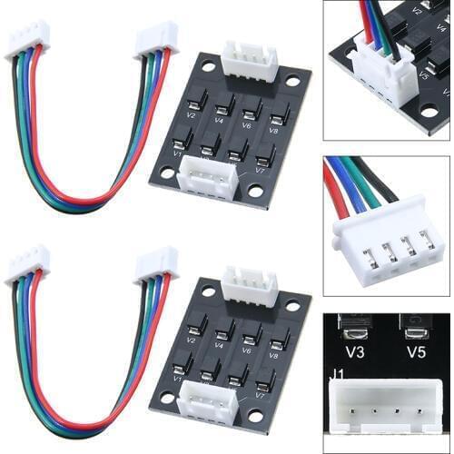 For SKR Mini E3 MK8 i3 Printer Ender 3 Bluer 2pcs TL-Smoother V1.0 Module Stepper Driver Motor 3d Printer Parts Mayitr