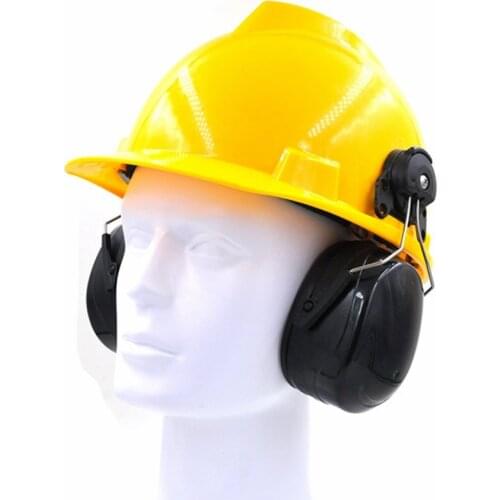 Noise Protection Earmuffs Site Working 95dB Hearing Protection Double Layer Anti Resonance Structure Soft Comfortable Earmuffs