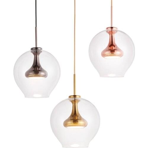 Nordic Water Drop Glass Pendant Lights Restaurant Modern Minimalist Bedroom Bar Hanging Lights Stair Balcony Lamps deco Fixtures