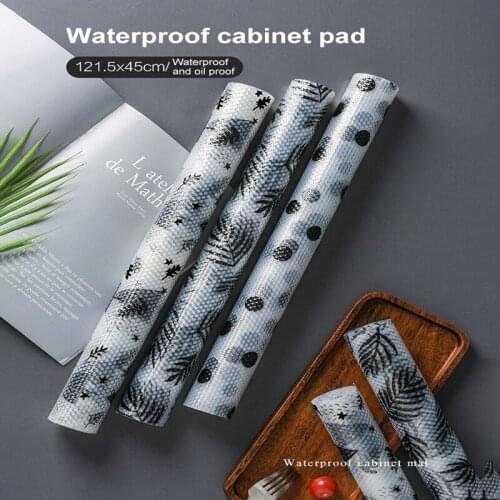 New Drawer Mat Home Oil-proof Moisture Kitchen Table Shelf Liner Mats Cupboards Pad Paper Non Slip Waterproof Closet Placemat