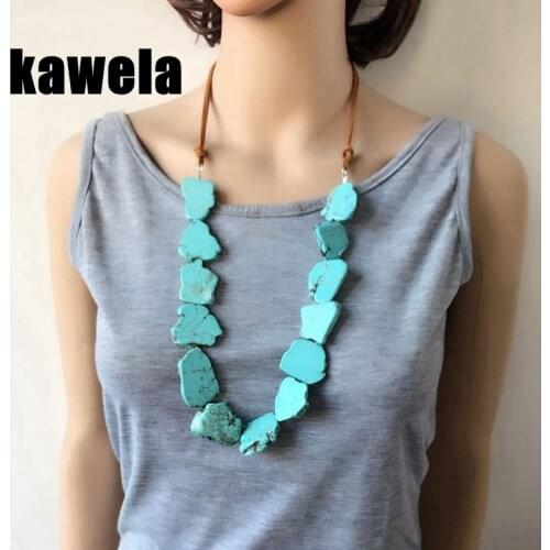 New Fashion Design Single Strand Natural Stone Necklace