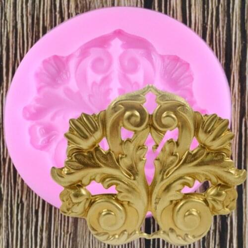 DIY Vintage European Relief Silicone Mold Fondant Molds Cake Decorating Tools Cake Baking Tool Sugar Craft Chocolate Mould