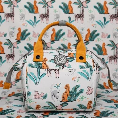 Forest Series Fashion Mini Diaper Bags for Mom Large Capacity Mommy Baby Bag Maternity Nappy Bag Women Travel Backpack Organizer