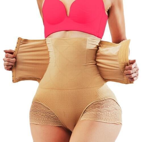 Twinso XS Slimming Pants for Women Dress Underwear High Waist Trainer Bodysuit Firm Control Pantis Sexy Butt Lifter Body Shaper