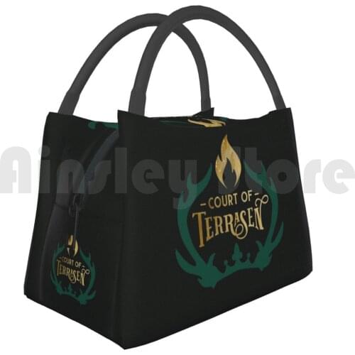 Cooler Lunch Bag Picnic Bag Court Of Terrasen-Throne Of Glass Books Bookish Book Nerd Reading Reading Gift Tog