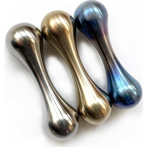 Funny Brass Begleri Knucklebone Unpack Toy Worry Beads Finger Dumb Gift New