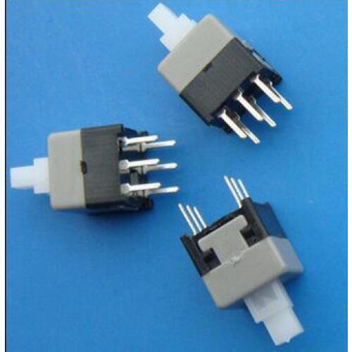 8.5X8.5MM 8.5*8.5MM 8.5*8.5 self lock switch button switch button double row 6 straight DIP
