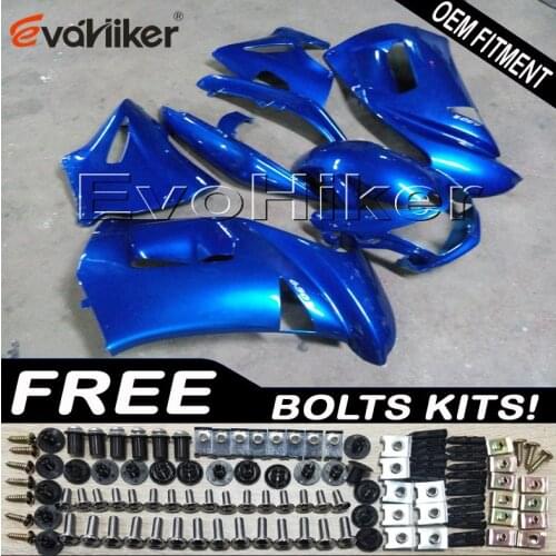 ABS Plastic Bodywork Set for 650R ER6f 2006 2007 2008 blue ER-6f 06 07 08 ABS plastic motor Fairings kit