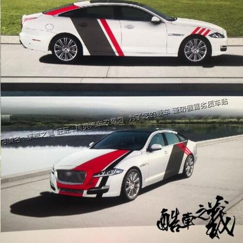 Car stickers FOR Jaguar XFL body exterior decoration personality modified stickers