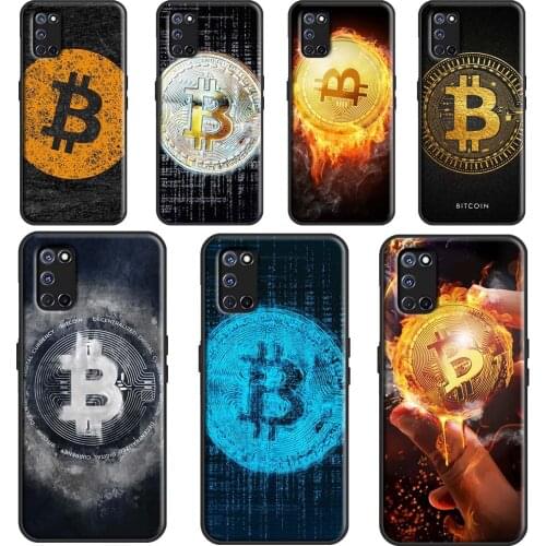 Bitcoin Phone Case For OPPO Find X2 X3 Pro A1K A15 A3S A5S A52 A72 A83 A91 A93 A31 A53 A5 A9 2020