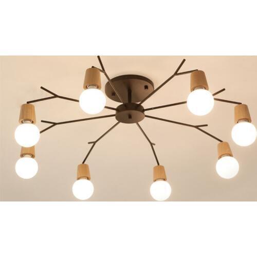 HUADENGCHUSHANG Loft Style Chandeliers