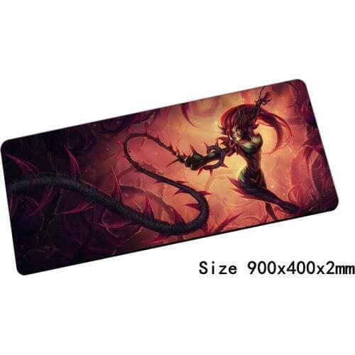Zyra mouse pad 90x40cm pad mouse lol notbook computer mousepad Rise of the Thorns gaming padmouse gamer laptop mouse mats