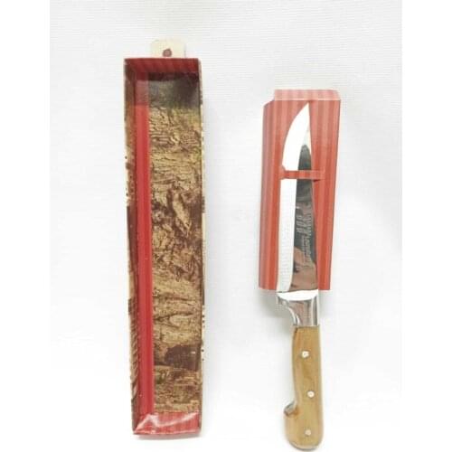Kitchen Bread Vegetable Knife Riding On Ring length including handle 32 cm riveted steel stainless