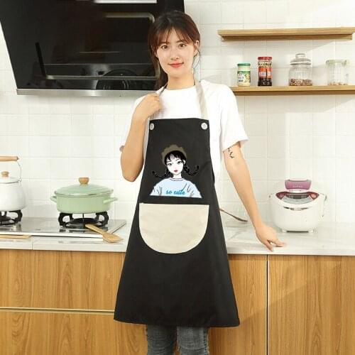 Kitchen womens waterproof apron