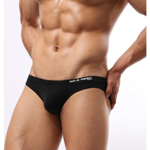 A137 sexy penile pouch swimwear men swimsuits sexy solid gay men swim trunk bikinis low waist swimwear spa bathing suits