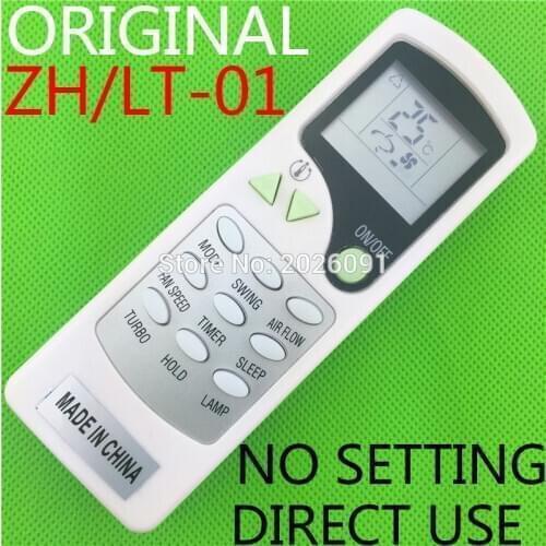 ORIGINAL REMOTE CONTROL ZH/LT-01 for CHIGO ELGIN TEKNO GEANT TOPAIR air conditioner