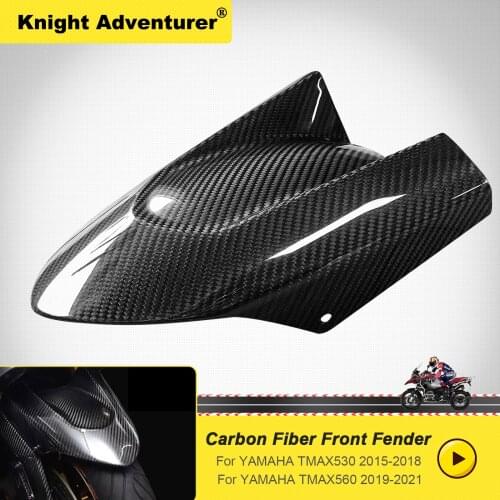 TMAX 560 Motorcycle Carbon Fiber Front Fender Sand Cover Splash Mud Dust Cover For YAMAHA TMAX560 TMAX 560 2020-2021
