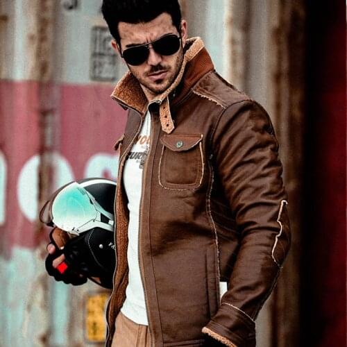 Sondr Men's Faux Leather Jackets