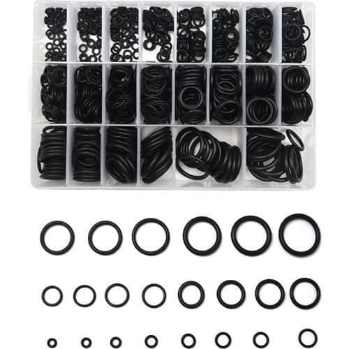 O Rings Rubber Sealing O-rings Nitrile Washer Seals, Damper Waterproof Repair Rubber Assortment Kit set of Sealing Ring Box