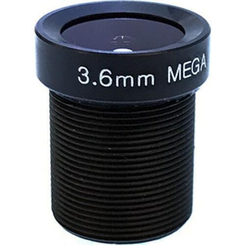 3.6mm HD F2.0 IPC M12 CCTV Lens 1/2.5" S Mount 87 degrees Wide Angle 3MP CCTV Board Lens For IP Security Camera (SL-3620BMP)