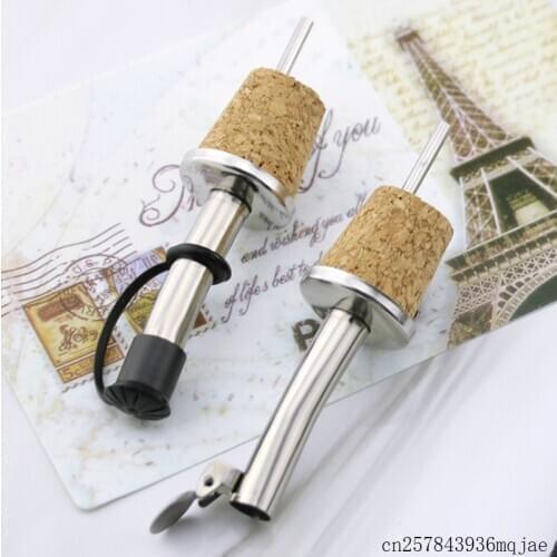 500pcs Oil Bottle Stopper Wine Bottle Stopper Stainless Steel Cork Dust Plug Barware Suit for Many Kinds of Bottles