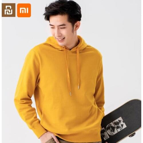 6-color Youpin mijia cotton all-match hooded sweater, high elastic and comfortable mens sweater autumn and winter