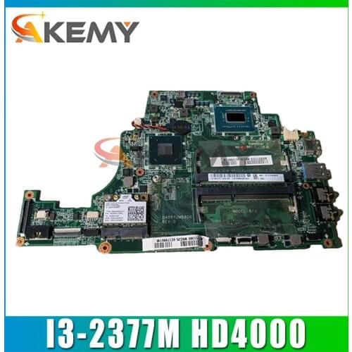 AKEMY Laptop Motherboard for Toshiba Satellite U840 U845 DA0BY2MB8D0 A000211530 Mainboard I3-2377M CPU HD4000 DDR3