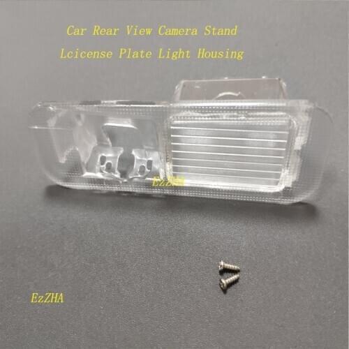 EzZHA Car Rear View Backup Camera Bracket License Plate Lights For Kia K2 Rio 3 DE UB Sedan 2011 2012 2013 2014 2015 2016 2017