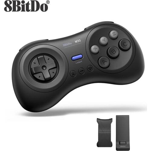 8Bitdo M30 Wireless Bluetooth Gamepad Game Controller for Nintendo Switch MAC Steam for Sega Genesis Mega Drive Style