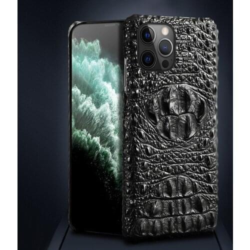 High quality Leather phone case For iphone 12 pro max 12PRO Crocodile pattern fundas for iphone 12 mini 11pro max XS max 8plus