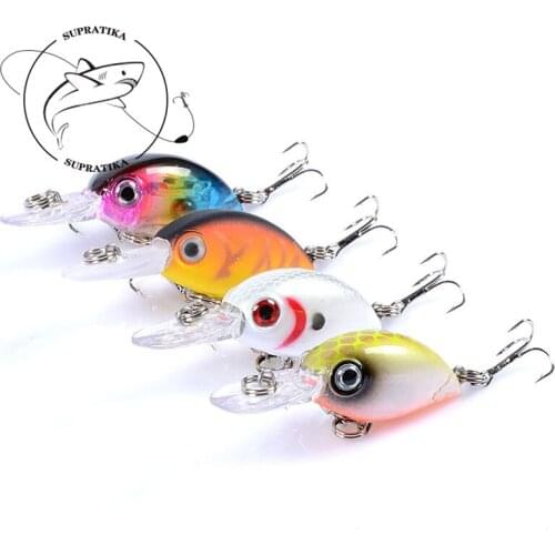 Artificial Sinking Plastic Hard Bait10# Bionic Bait Sea Fishing With Sharp Treble Hook Wobblers 5.2cm/3.8g 3D Simulation Eyes