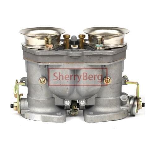 SHERRYBERG 46mm 46IDF downdraft Carb Carburetor extended fuel bowl for weber decade empi 44