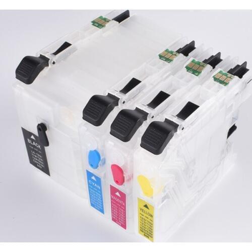 BLOOM compatible LC569 LC565 refillable ink cartridge for brother MFC-J3520 MFC-J3720 printer