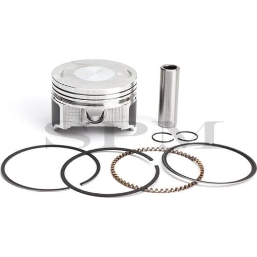 Motorcycle Engine 65.5mm Piston 15mm Pin Ring Set Fit for Zongshen Loncin 250cc CB250 ATV Quad Dirt Pit Bike