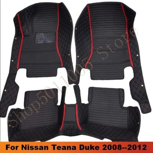 Carpets Car Floor Mats For Nissan Teana Duke 2008 2009 2010 2011 2012 Automobiles Parts Accessories Cover Anti-Dirty Protect