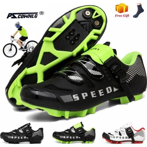 2021 Cycling MTB Shoes Men Sports Route Cleat Road Bike Speed Flat Sneaker Racing Women Bicycle Mountain Spd Biking Footwear