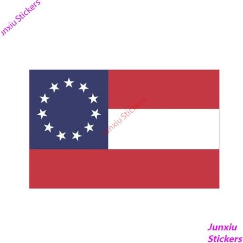 First National Flag Cover Scratches Car-Stickers for Bumper Rear Windshield Laptop Suv Decal Auto Exterior Decoration KK13*8cm