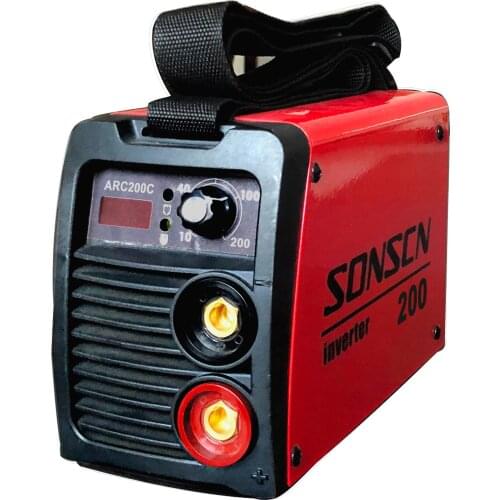 Small inverter electric welding machine 220V for 3.2mm electrode E6010 E7018 E6013 E6011 welding