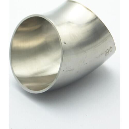 Stainless steel Butt Welding 45 Degree Elbow SUS304 Sanitary Pipe Fitting Homebrew bends exhaust tube Mandrel Bend