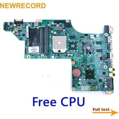 NEWRECORD DA0LX8MB6E1 615686-001 630833-001 For HP Pavilion DV7-4000 Laptop Motherboard Socket s1 HD5470 GPU Free CPU main board