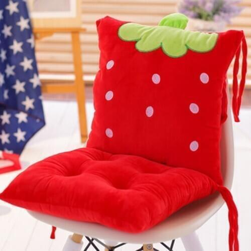 New Cute Cartoon Sofa Decoration Car Living Room Back Pillow Cojines Thick Soft Seat Cushion Almofadas Square Chair Cushions