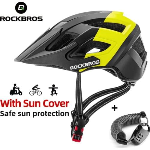 ROCKBROS Electric Bicycle Helmets Men Women Breathable Shockproof MTB Safety Helmets Cycling Aero Helmet Road Bike Accessories