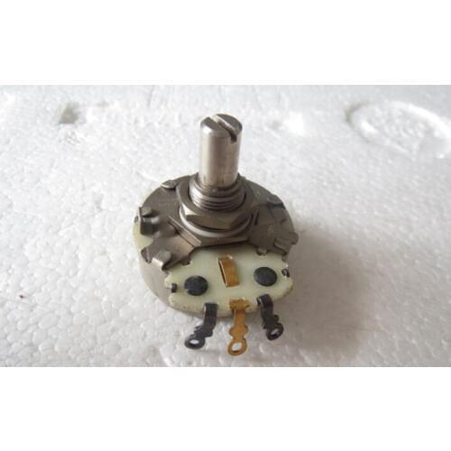 [VK] 515B21E CTS Brand New Gold Antique 100K Potentiometer Handle Length 18mm 18*6.3mm switch